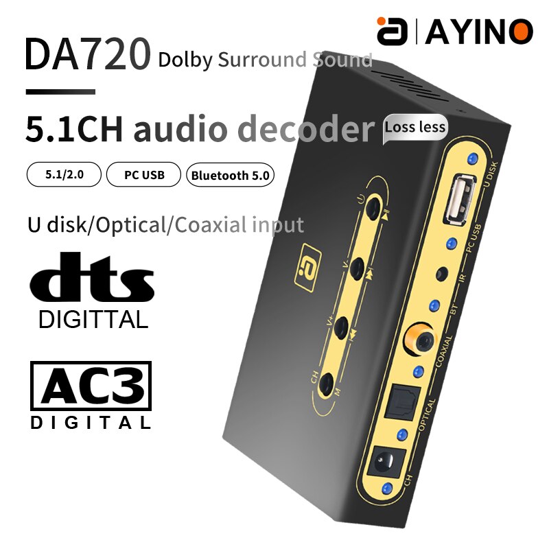 AYINO DTS Dolby 5.1 CH DAC  ڴ, ׷..